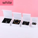Flip up box jewelry packaging earrings rings necklaces storage gift boxes bracelets earrings paper boxes - Image 7