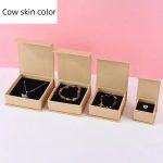Flip up box jewelry packaging earrings rings necklaces storage gift boxes bracelets earrings paper boxes - Image 4